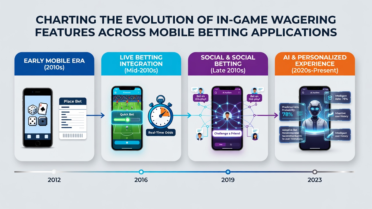 Mobile betting app interface showing live in-game wagering options and real-time odds updates