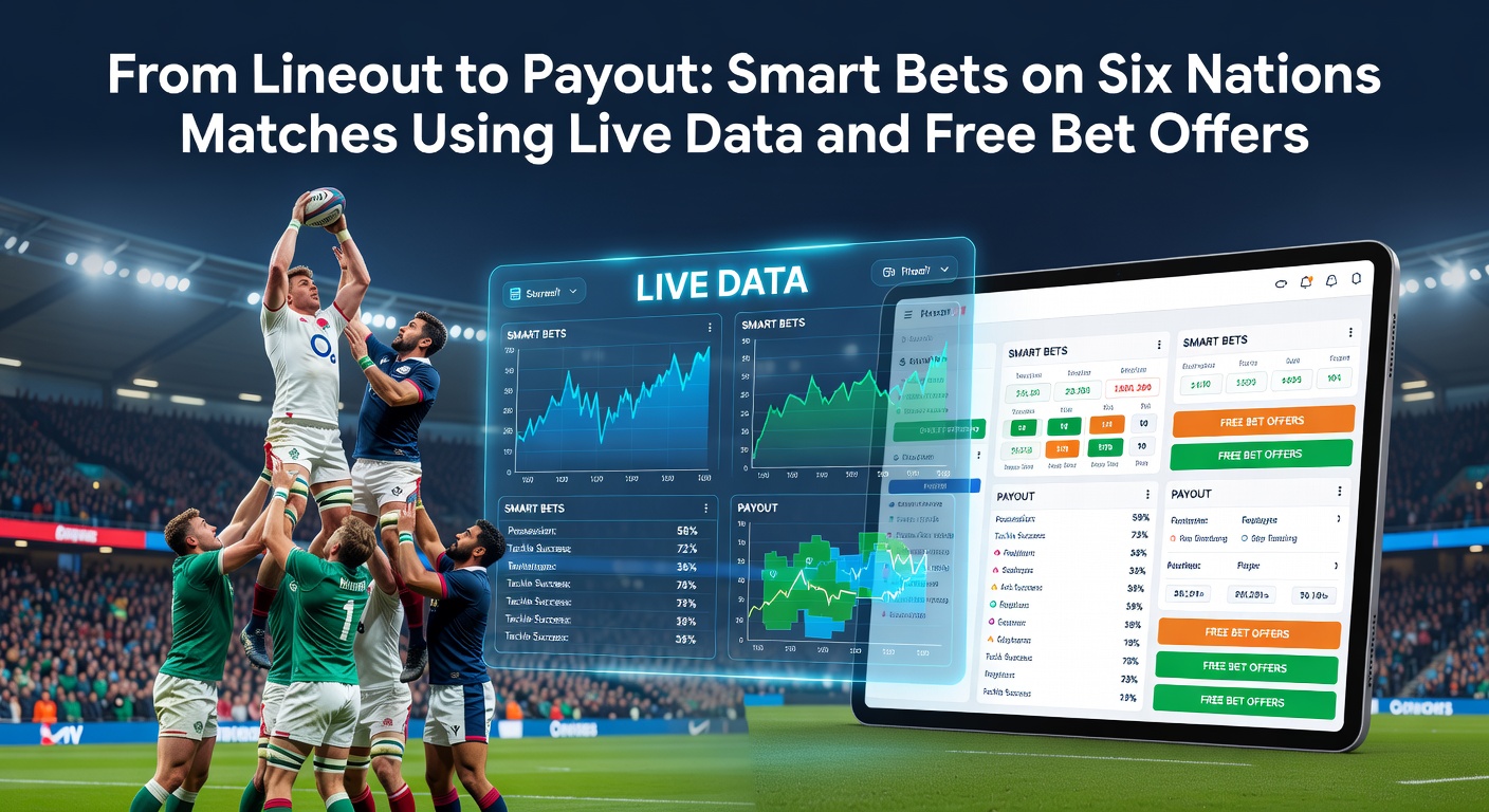 Six Nations scoreboard showing live odds fluctuations during a tense match moment