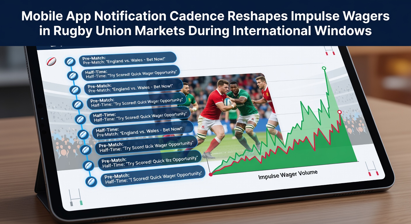 Mobile app interface showing rugby betting notifications during international test matches