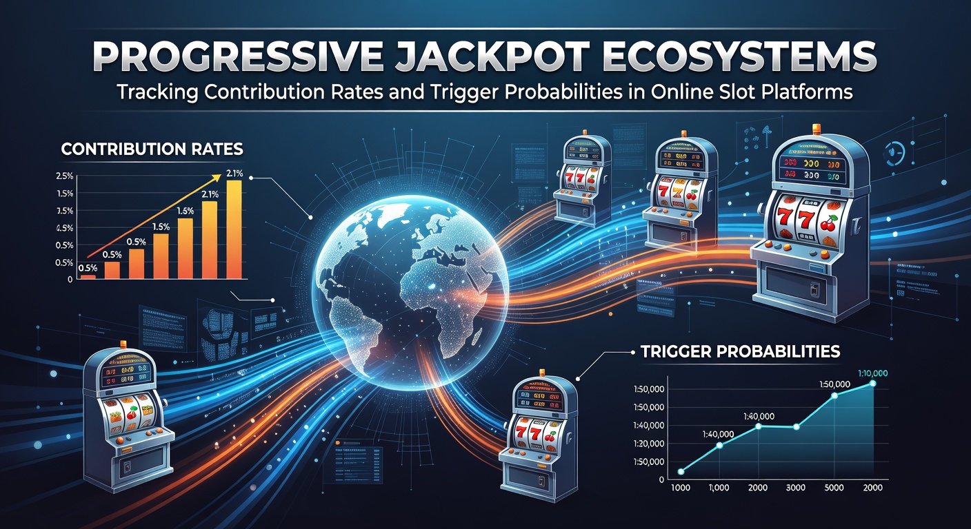 Network diagram showing interconnected online slot platforms contributing to a shared progressive jackpot pool