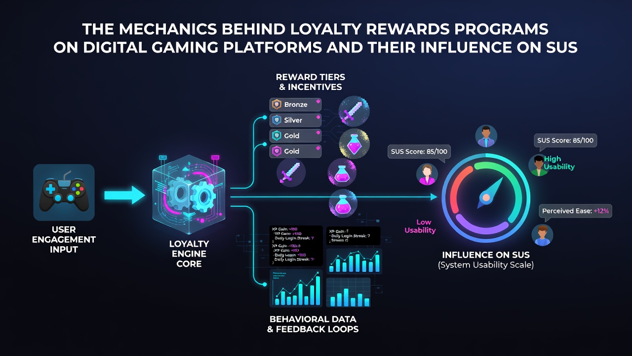 Player dashboard displaying ongoing loyalty streak counters alongside achievement progress bars in a multiplayer game environment